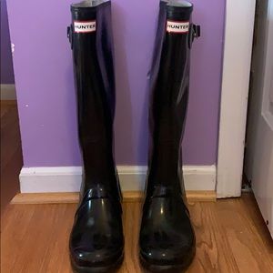 Glossy Hunter Boots